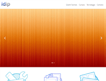 Tablet Screenshot of idip.com.br